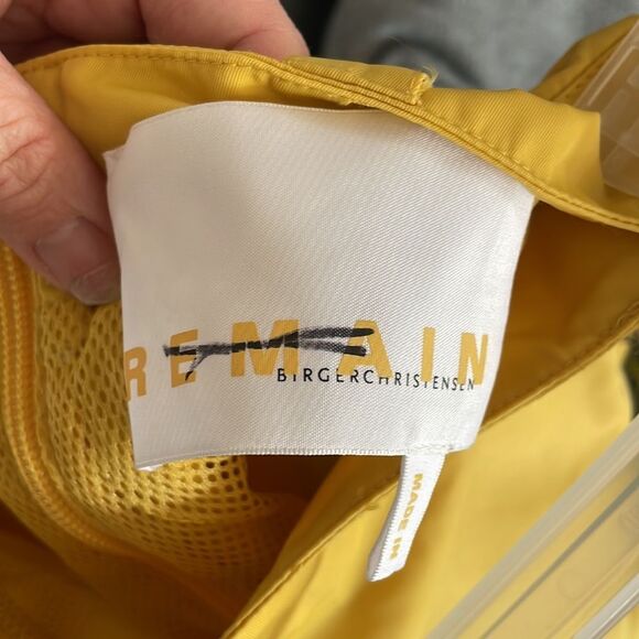 Remain Birger Christensen moi pencil  skirt cream gold yellow - Picture 10 of 12